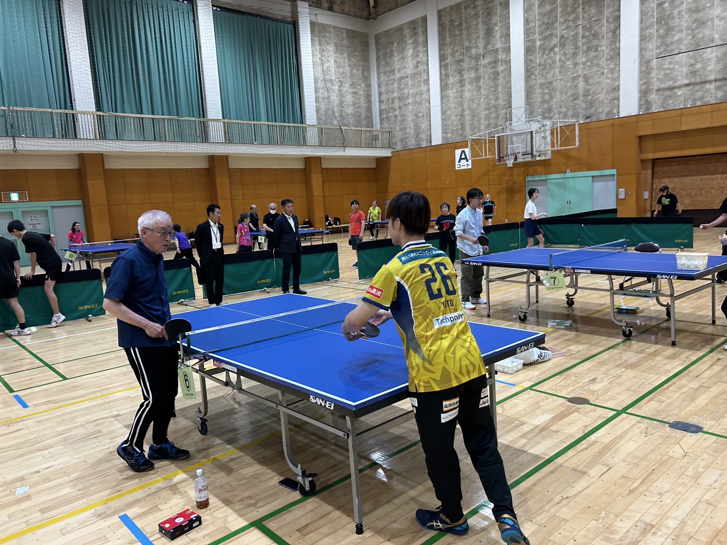 2025年6月1日(日)第2回 卓球チャレンジカップへ木造勇人選手・町田進一郎コーチが参加しました！