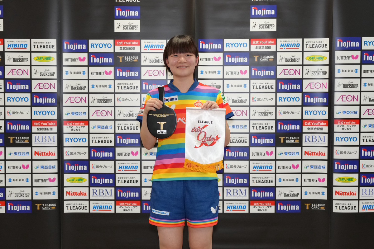 Photo by T.LEAGUE：ベストオーダー賞